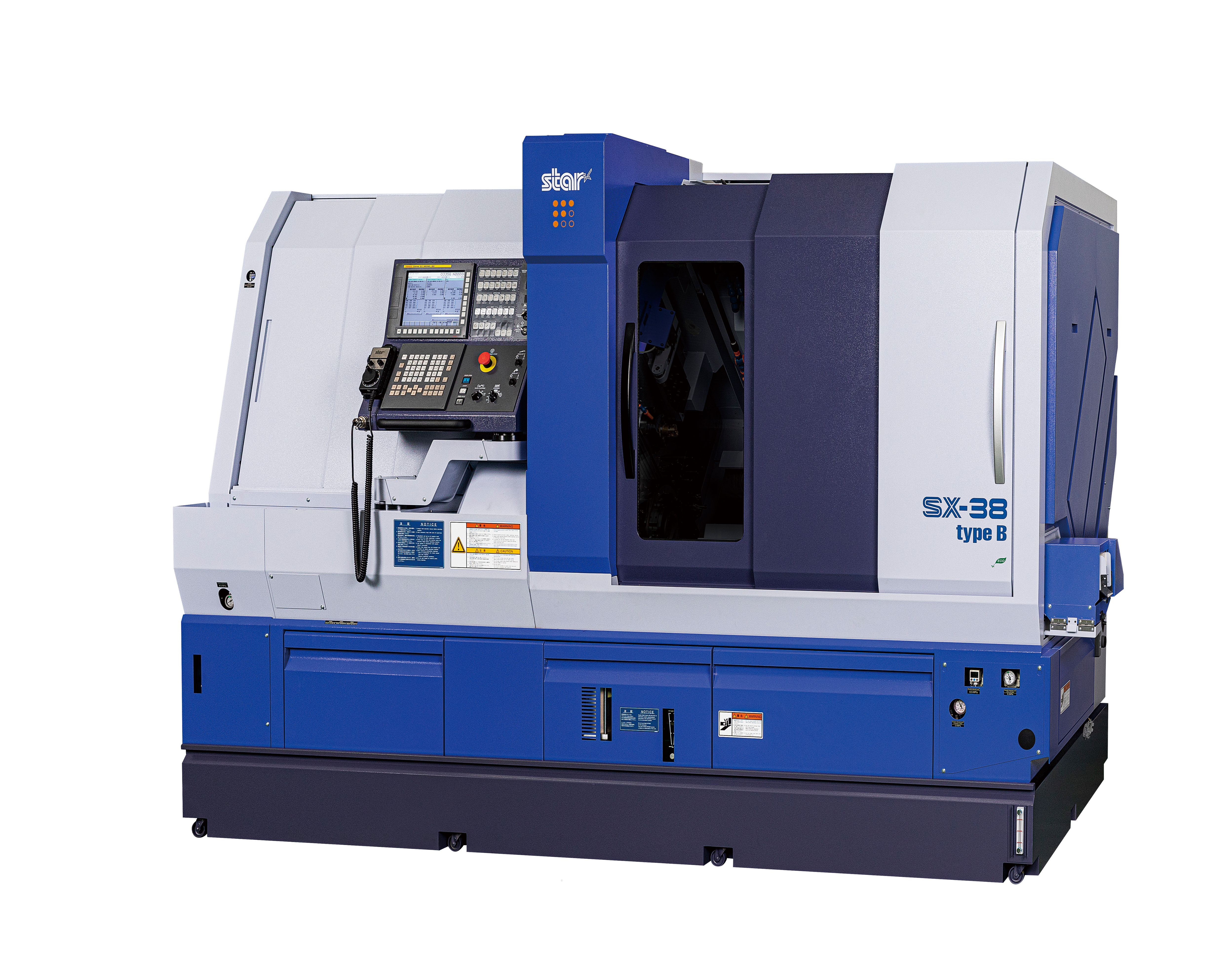 SX-38 Type A/B CNC Swiss-type Automatic Lathe